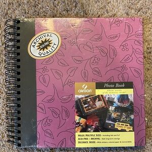 Canson ScrapBooking Album HOLDS MULTIPLE SIZES - Including 4x6 and 5x7